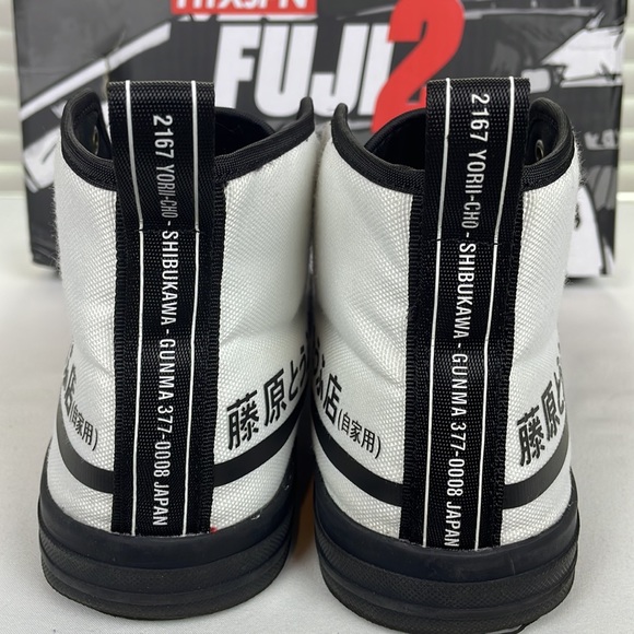 EUC HTXJPN FUJI 2 Panda High-Top HardTuned Men’s Sneakers Size 9 - Picture 5 of 15